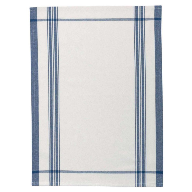 KITCHEN TOWEL WINKLER GABIN BLANC BLEU 50x70 80% COTTON 20% POLYESTER