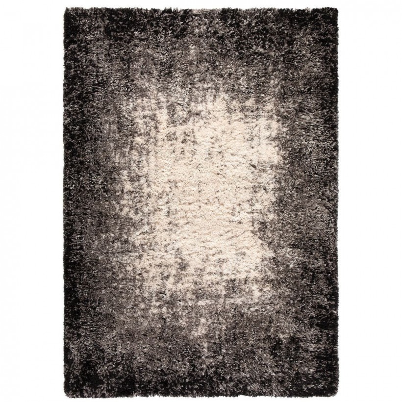 RUG VIVARAISE RYAN RECTANGLE CARBONE 160×230 100% POLYESTER