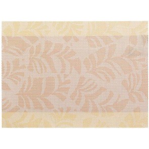 PLACE MAT WINKLER HOJA AMBRE 33x45 75%PVC 25%POLYESTER