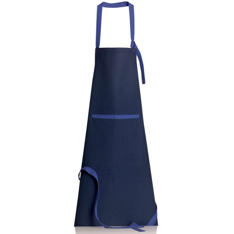 KITCHEN APRON WINKLER TITOUAN BLEU 72x85 100% COTTON