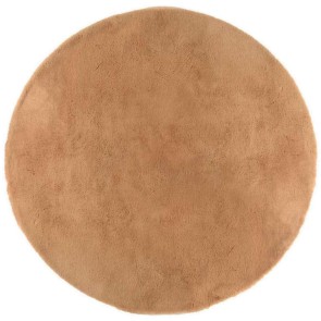 FUR RUG VIVARAISE EDDY CAMEL D120 100% POLYESTER