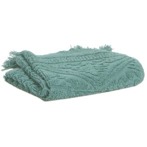 BODY TOWEL VIVARAISE ZOE VERT DE GRIS 100x180  100% COTTON