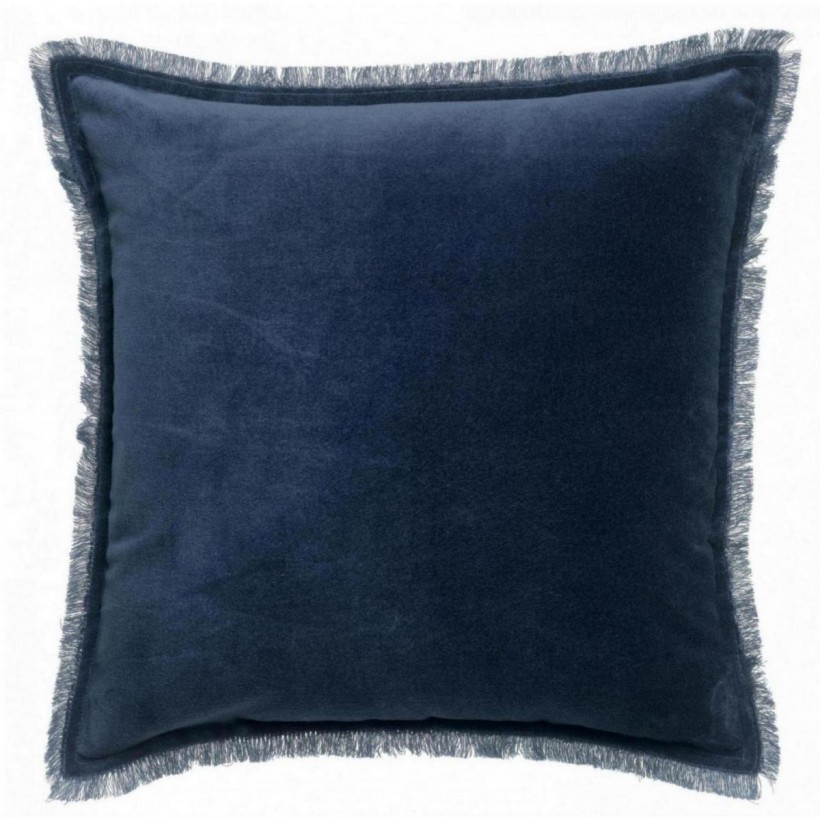 CUSHION VIVARAISE FARA MARINE 45×45 100% VELVET COTTON