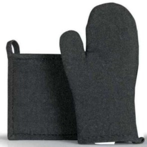 KITCHEN PLATE GLOVE WINKLER DAVIS NOIR 15x30 80% COTTON...