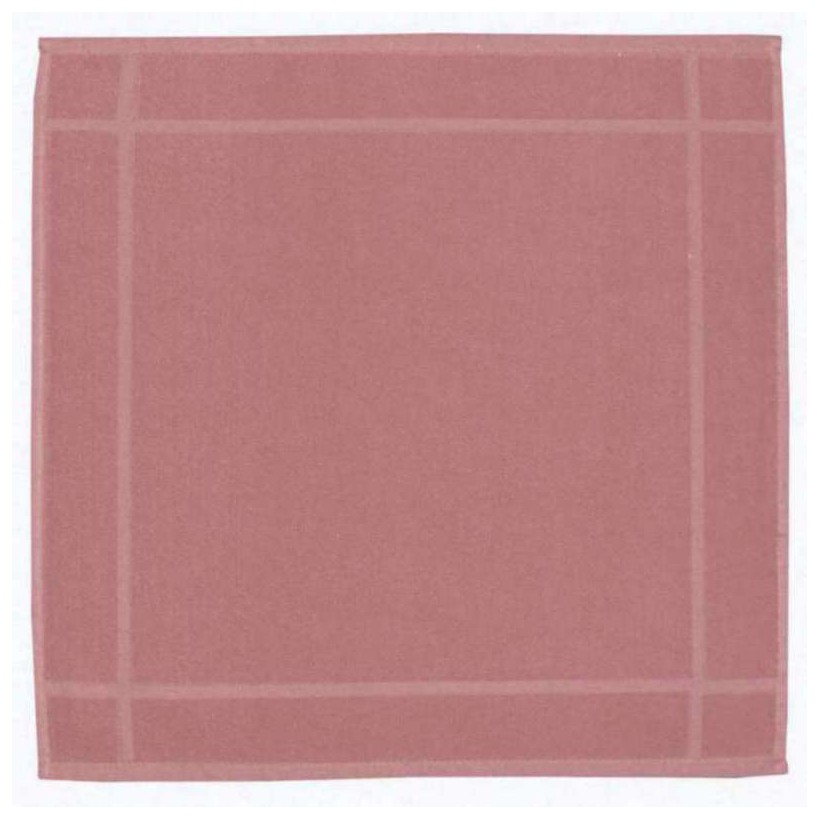 KITCHEN TOWEL WINKLER LOESS BOIS DE ROSE 50x50 100% COTTON