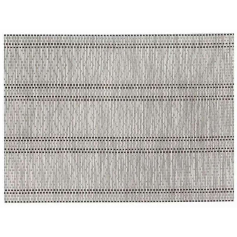 PLACE MAT WINKLER PANAMA GRIS 33x45 75%PVC 25%POLYESTER