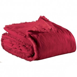 SOFA RUNNER VIVARAISE FARA RUBIS 85×200 100% VELVET COTTON