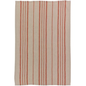 KITCHEN TOWEL WINKLER KARMA RAYE NATUREL ROUGE 55X75 100%...