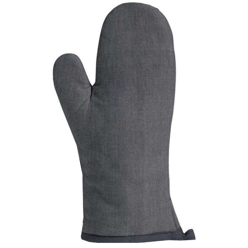 KITCHEN GLOVE WINKLER JANI ANTHRACITE 15x32 100% COTTON