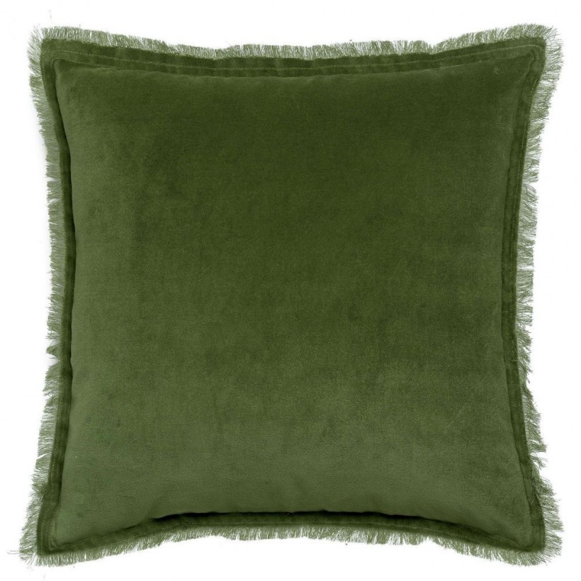 CUSHION VIVARAISE FARA EUCALYPTUS 45×45 100% VELVET COTTON