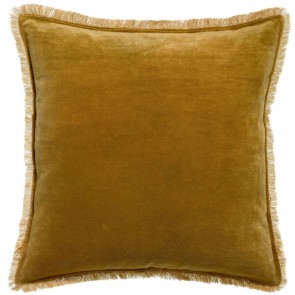 CUSHION  VIVARAISE FARA BRONZE 45×45 100% VELVET COTTON