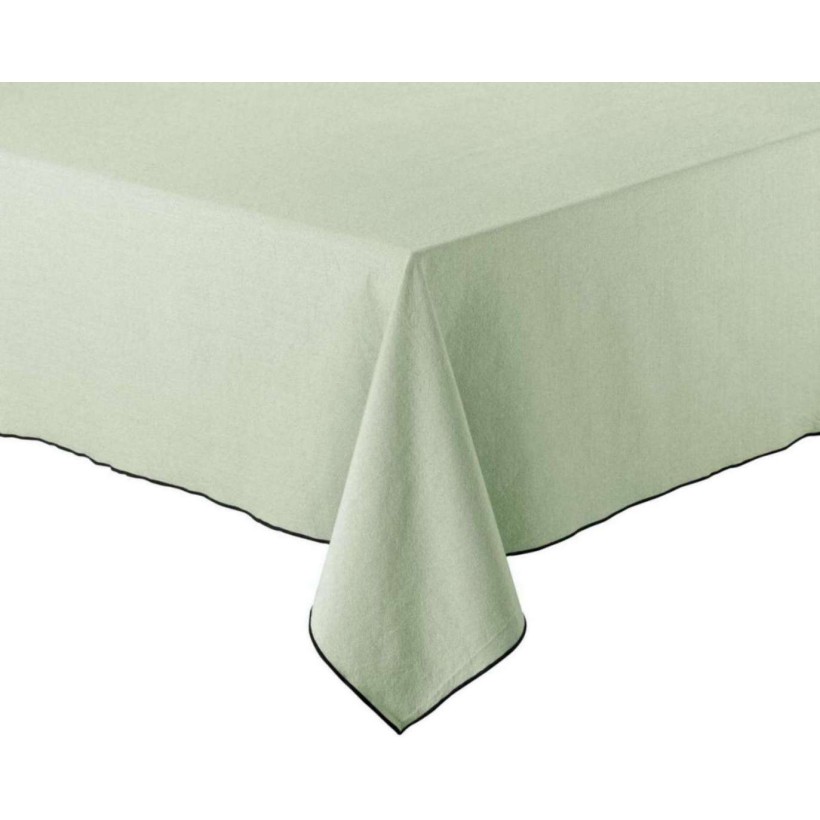 TABLECLOTH WINKLER GRACE CELADON 140x140 100% COTTON