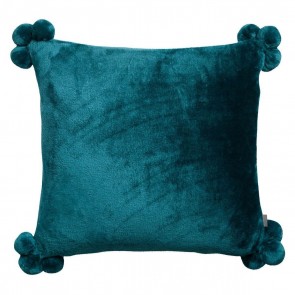 CUSHION VIVARAISE TENDER POMPONS PAON  45×45 100% POLYESTER