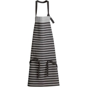 KITCHEN APRON WINKLER TILIO NOIR GRIS 72x90 80%RECYCLED...