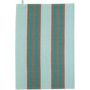 KITCHEN TOWEL WINKLER YUNA VERT EAU 50x70 100% COTTON