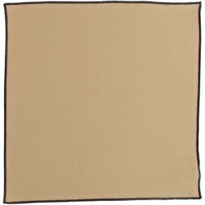 KITCHEN TOWEL WINKLER GRACE CAMEL 40x40 100% RECYCLED COTTON