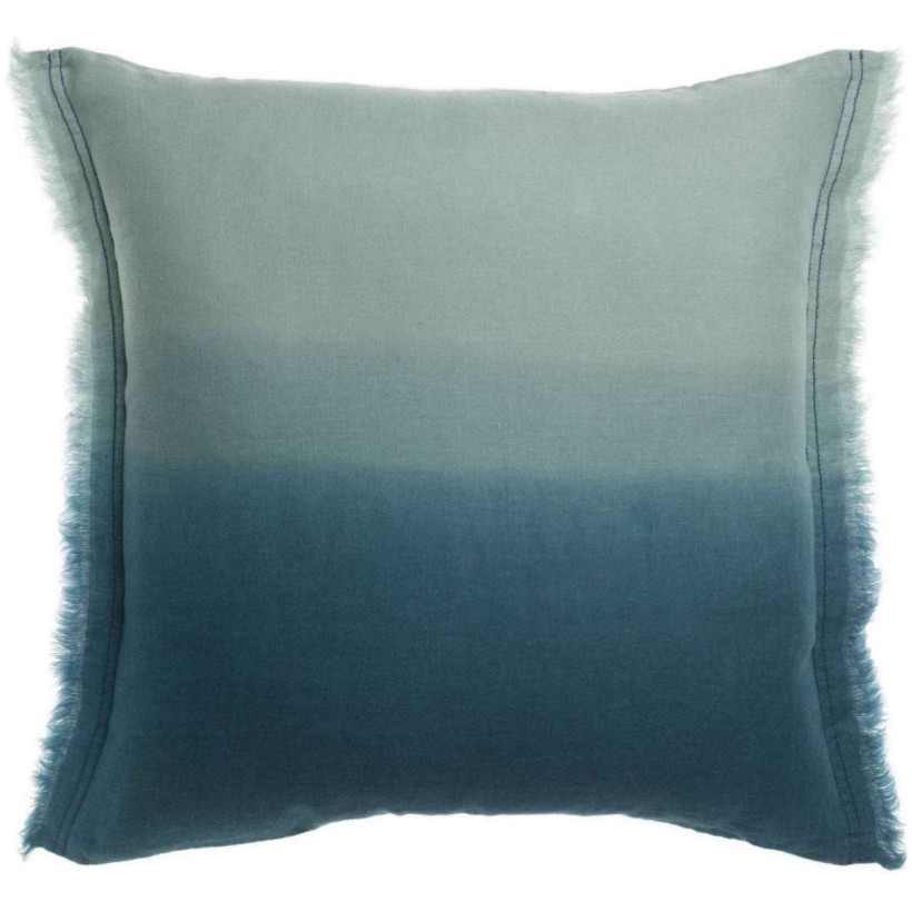 CUSHION VIVARAISE SHADE INDIGO 45x45 100% LINEN