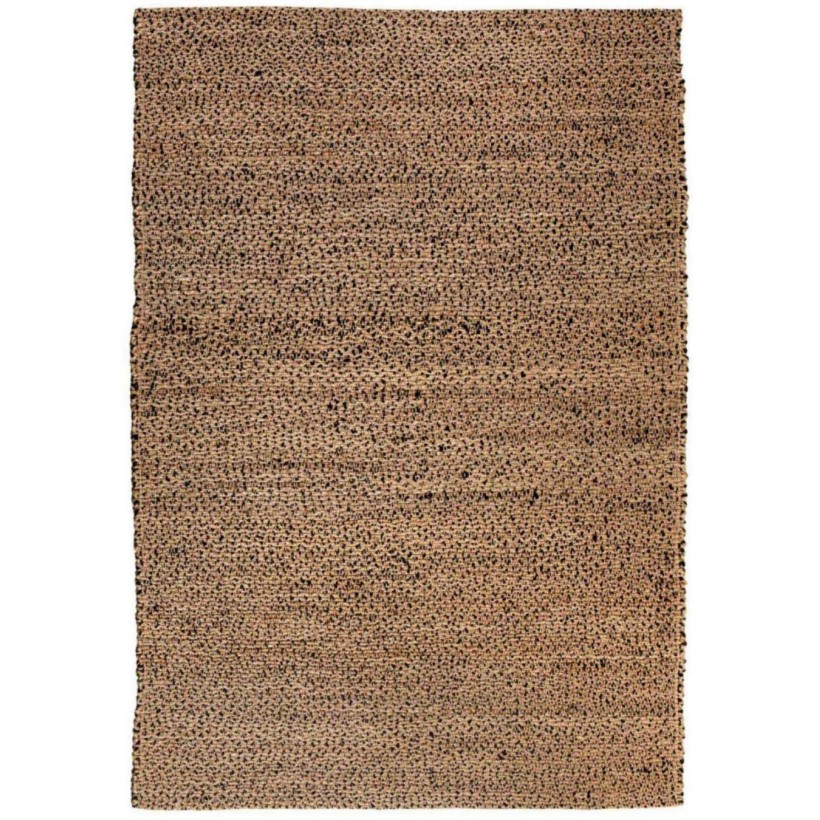 RUG VIVARAISE ELLIOT CARBONE 120x170 90% JUTE 10% COTTON