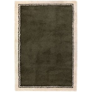 RUG VIVARAISE MANY OLIVE 160x230 67% POLYPROPYLENE...