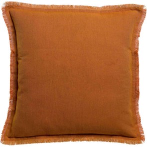 CUSHION VIVARAISE LALY CUIVRE 45x45 50% LINEN 50% COTTON