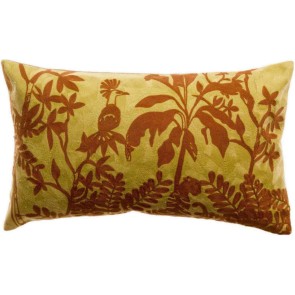 HANDMADE CUSHION VIVARAISE RAKI GOLD 30x50 100% COTTON