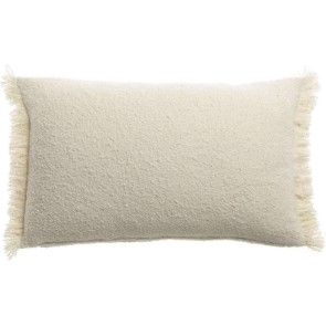 CUSHION VIVARAISE JANE NEIGE 30x50 100% RECYCLED COTTON