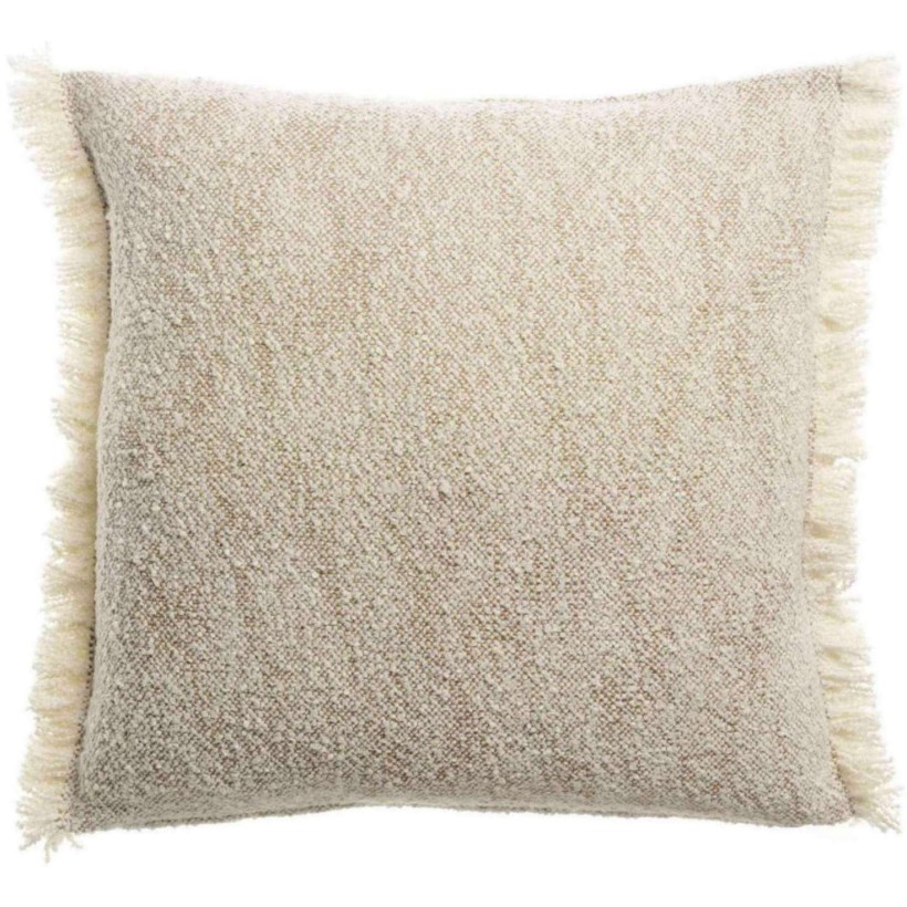 CUSHION VIVARAISE JANE CACAO 45x45 100% RECYCLED COTTON