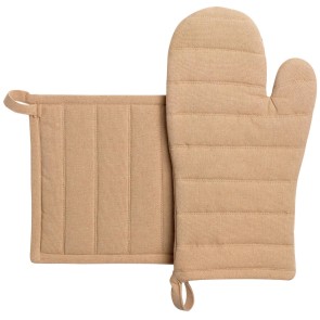 KITCHEN PLATE GLOVE WINKLER JONA CAMEL 15x30 100% COTTON