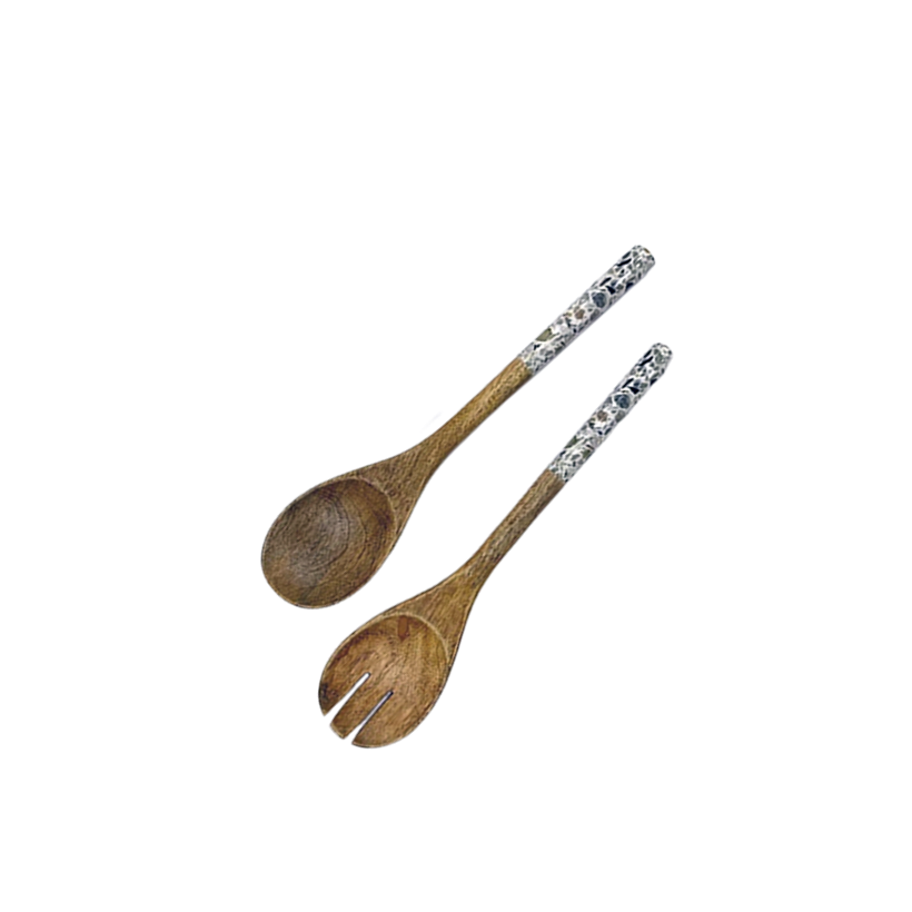 SALAD SERVERS SET 14002 MANGO