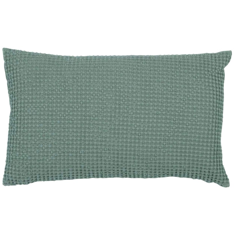 CUSHION VIVARAISE MAIA VERT DE GRIS 30x50 100% COTTON