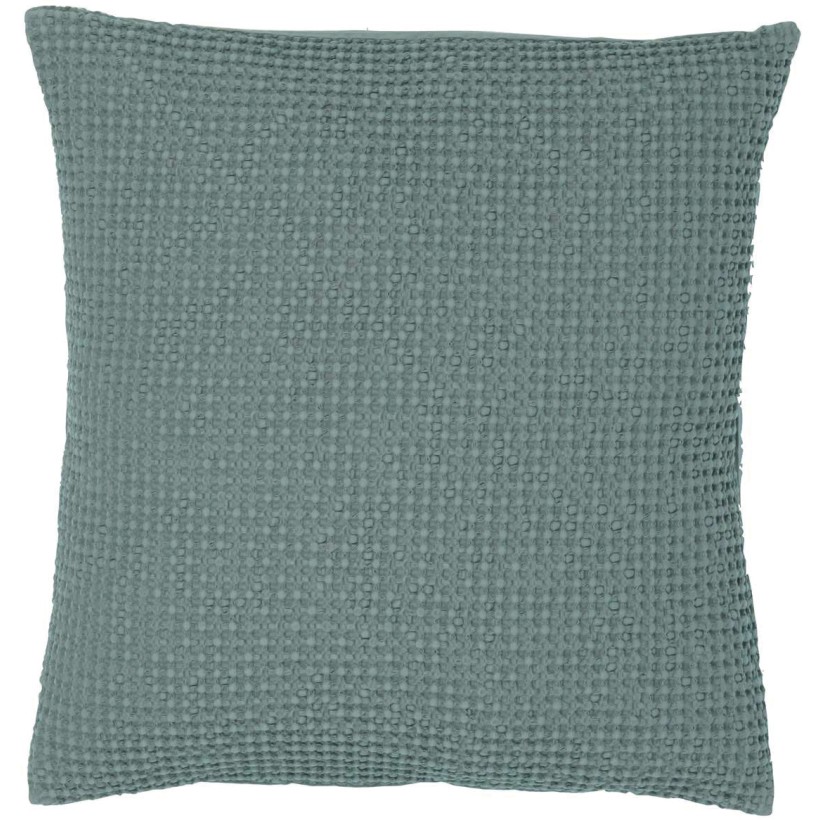 CUSHION VIVARAISE MAIA VERT DE GRIS 45x45 100% COTTON