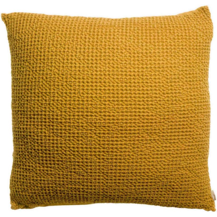 CUSHION VIVARAISE MAIA SAFRAN 45x45 100% COTTON