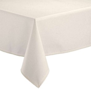 TABLECLOTH WINKLER DELIA IVOIRE 170x170 80% COTTON 20%...