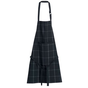 KITCHEN APRON WINKLER DOHA NOIR 80x85 100% COTTON