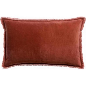 CUSHION VIVARAISE FARA SIENNE 40x65 100% VELVET COTTON