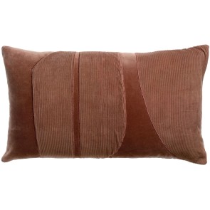 CUSHION VIVARAISE FARA COTELE BOIS DE ROSE 40x65 100%...