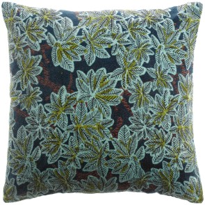 CUSHION VIVARAISE ARIANE PETROLE 45x45 100% COTTON