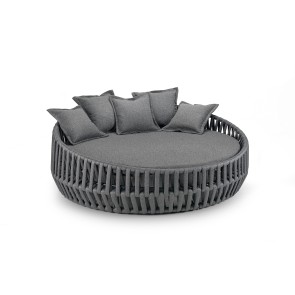 DAYBED ACHLA 05 BLACK ROPE D190x65