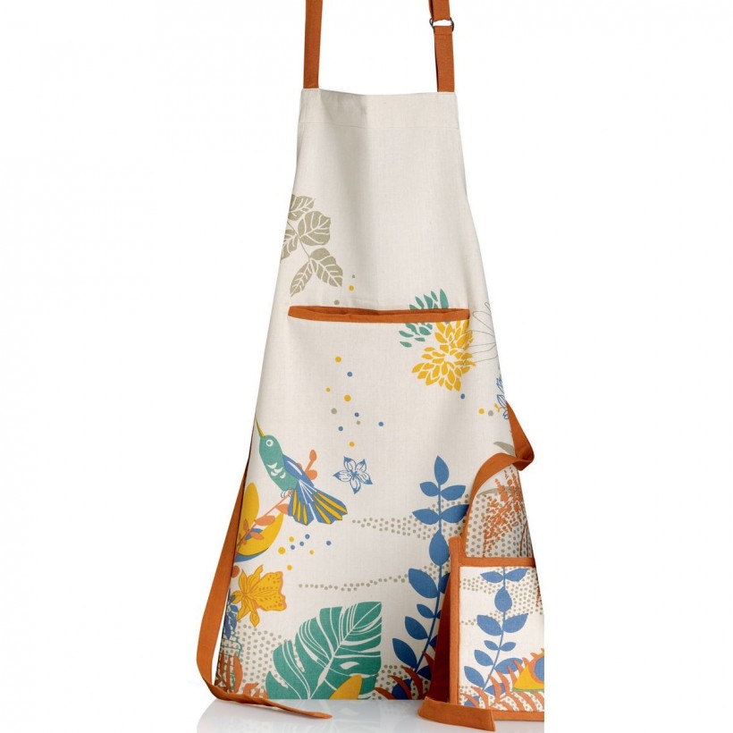 KITCHEN APRON WINKLER LILIA MULTICO 72x85 100% COTTON