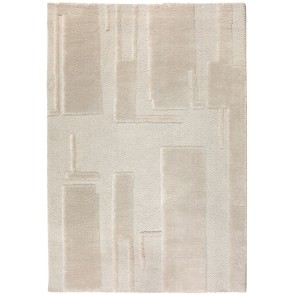 RUG VIVARAISE LOUKA IVOIRE 160x230 100% POLYESTER