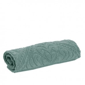 BATHMAT VIVARAISE ENZO VERT DE GRIS 54x64 100% COTTON