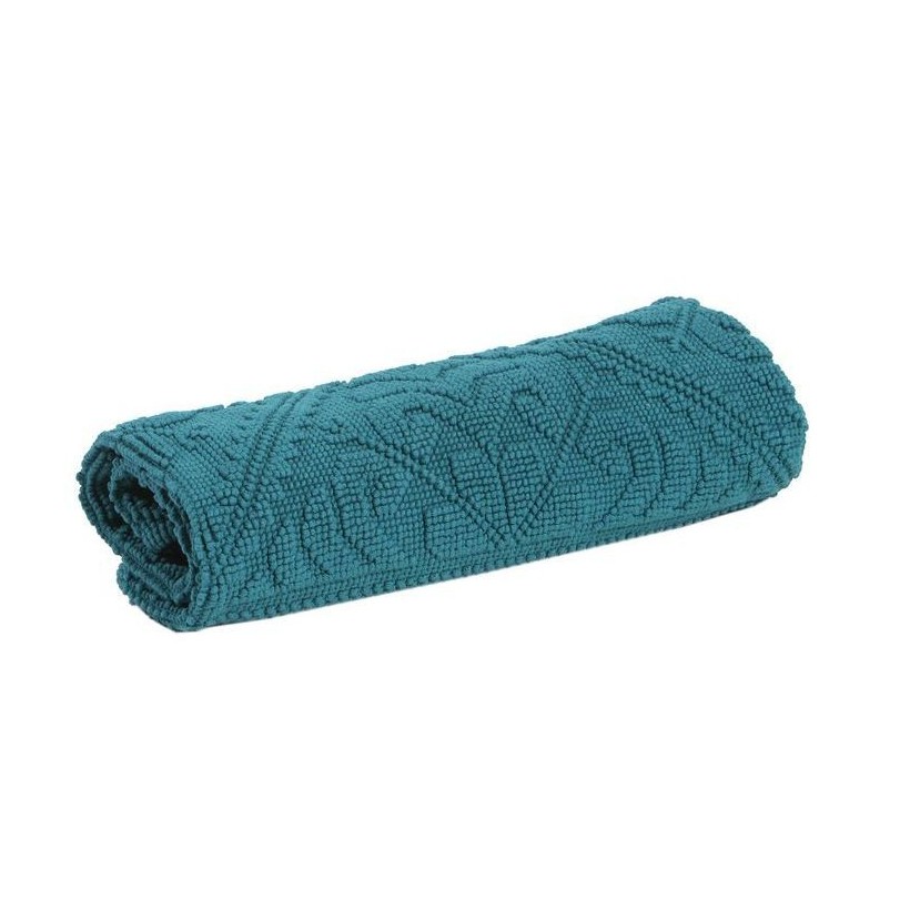 BATHMAT VIVARAISE ENZO PEACOCK 54x64 100% COTTON