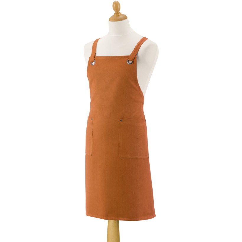 KITCHEN APRON WINKLER ARTISAN CANNELLE 72x85 100% COTTON