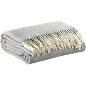 THROW CARINA VIVARAISE PERLE 130x190 90%MERINO WOOL...