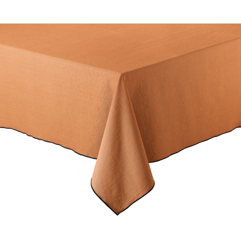 TABLECLOTH WINKLER GRACE CARAMEL 170x300 100% COTTON