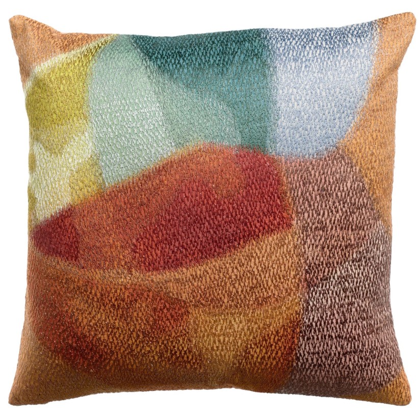 HANDMADE CUSHION VIVARAISE NEVIO MULTI 45x45 100% COTTON