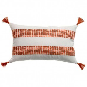 CUSHION VIVARAISE DIANA RAYURE MARMELADE 30×50 55% COTTON...