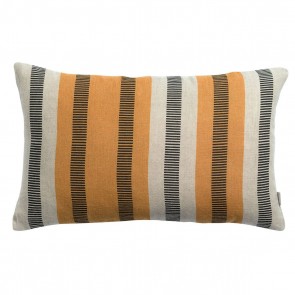 CUSHION VIVARAISE ZEFF EDEN OCRE 30×50 100% LINEN