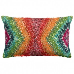 HANDMADE CUSHION STELLA BRODE MULTICO 30x50 100% COTTON