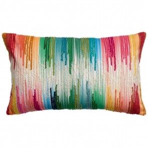 HANDMADE CUSHION VIVARAISE OLIVIA BRODE MULTICO 30x50...